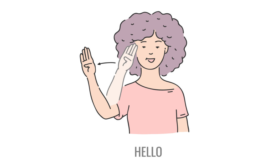 How To Say Hello How Are You In American Sign Language